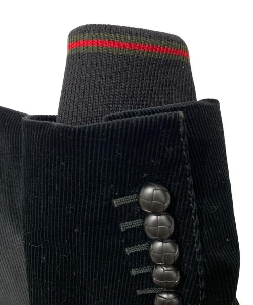 GUCCI（グッチ）GUCCI (グッチ) ライナー付き2Bテーラードジャケット ブラック サイズ:Lの古着・服飾アイテム