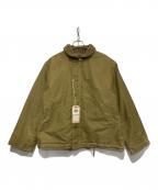 waiperワイパー）の古着「N-1 デッキジャケット」｜ブラウン