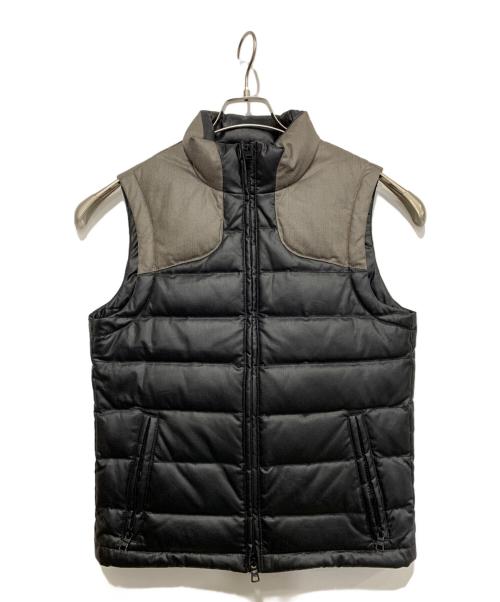 ARMANI EXCHANGE（アルマーニ エクスチェンジ）ARMANI EXCHANGE (アルマーニ エクスチェンジ) ダウンベスト ブラック サイズ:XSの古着・服飾アイテム