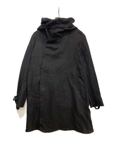 nude:MASAHIKO MARUYAMA（ヌード：マサヒコマルヤマ）nude:MASAHIKO MARUYAMA (ヌード：マサヒコマルヤマ) フーデッドジャケット ブラック サイズ:44の古着・服飾アイテム
