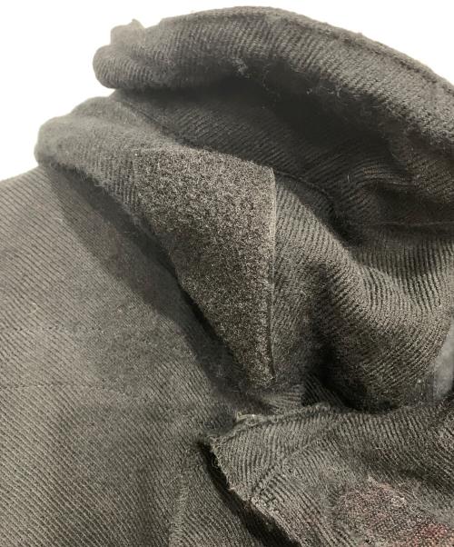 nude:MASAHIKO MARUYAMA（ヌード：マサヒコマルヤマ）nude:MASAHIKO MARUYAMA (ヌード：マサヒコマルヤマ) フーデッドジャケット ブラック サイズ:44の古着・服飾アイテム