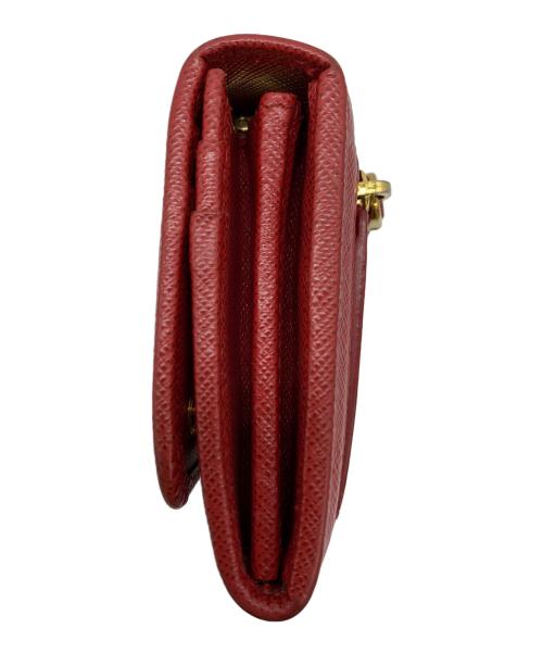 PRADA（プラダ）PRADA (プラダ) 長財布 レッドの古着・服飾アイテム