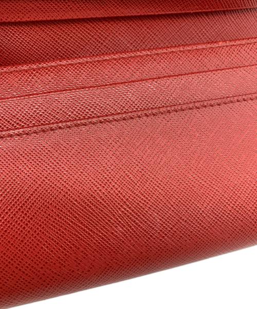 PRADA（プラダ）PRADA (プラダ) 長財布 レッドの古着・服飾アイテム