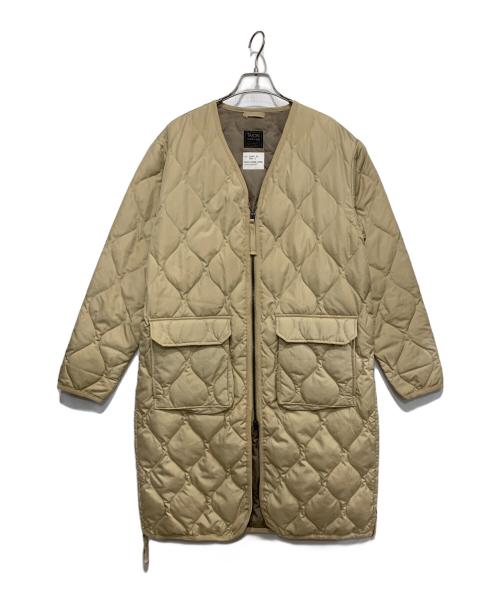 TAION（タイオン）TAION (タイオン) キルティングコート カーキ サイズ:Sの古着・服飾アイテム