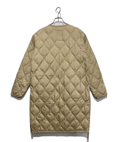 TAION（タイオン）TAION (タイオン) キルティングコート カーキ サイズ:Sの古着・服飾アイテム