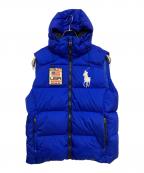 POLO RALPH LAURENポロ・ラルフローレン）の古着「ダウンベスト」｜ブルー