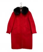 DAMA collectionダーマコレクション）の古着「カシミヤコート」｜レッド