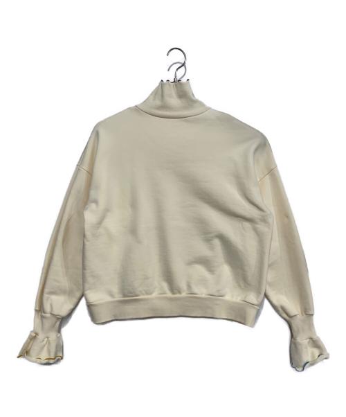 POPPY（ポピー）POPPY (ポピー) フリルスウェット アイボリー サイズ:-の古着・服飾アイテム
