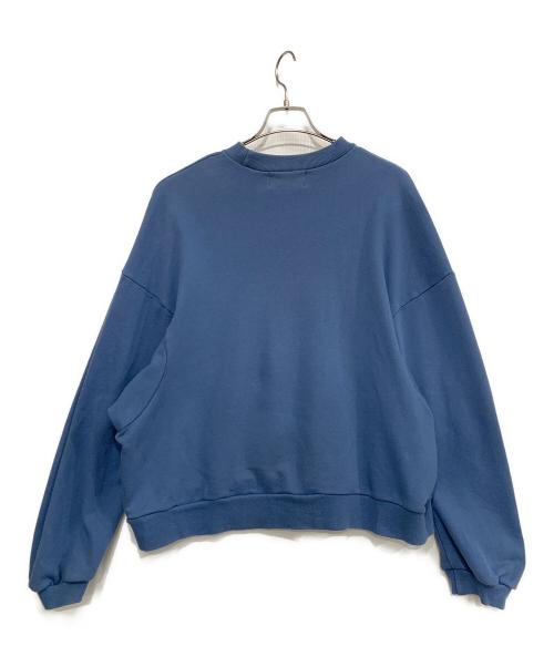 POPPY（ポピー）POPPY (ポピー) フラワーエンブロスウェット ブルー サイズ:FREEの古着・服飾アイテム