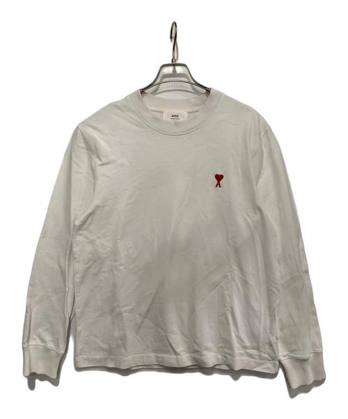 ami（アミ）ami (アミ) 長袖カットソー ホワイト サイズ:-の古着・服飾アイテム