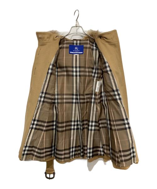 BURBERRY BLUE LABEL（バーバリー ブルー レーベル）BURBERRY BLUE LABEL (バーバリーロンドンブルーレーベル) コート ブラウン サイズ:38の古着・服飾アイテム