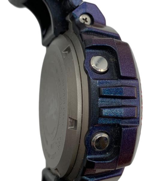 CASIO（カシオ）CASIO (カシオ) 腕時計 ブルー×オレンジの古着・服飾アイテム