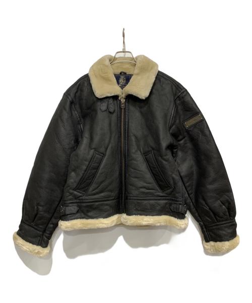 SUNTORY BOSS（サントリーボス）SUNTORY BOSS (サントリーボス) フライトジャケット ブラック サイズ:Lの古着・服飾アイテム