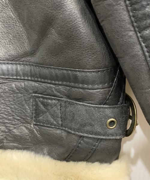 SUNTORY BOSS（サントリーボス）SUNTORY BOSS (サントリーボス) フライトジャケット ブラック サイズ:Lの古着・服飾アイテム