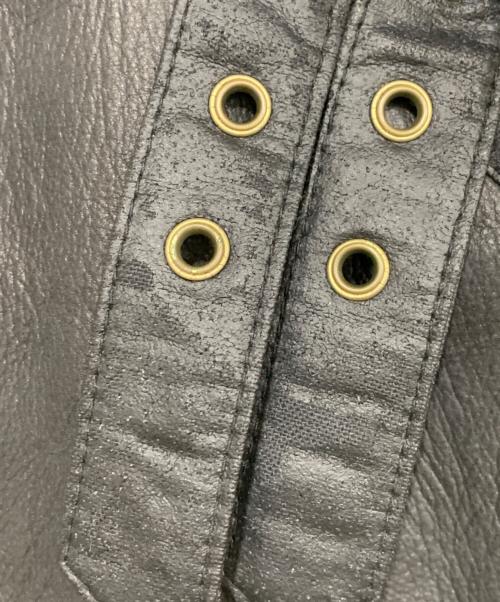 SUNTORY BOSS（サントリーボス）SUNTORY BOSS (サントリーボス) フライトジャケット ブラック サイズ:Lの古着・服飾アイテム