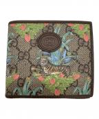 GUCCIグッチ）の古着「2つ折り財布」｜ブラウン