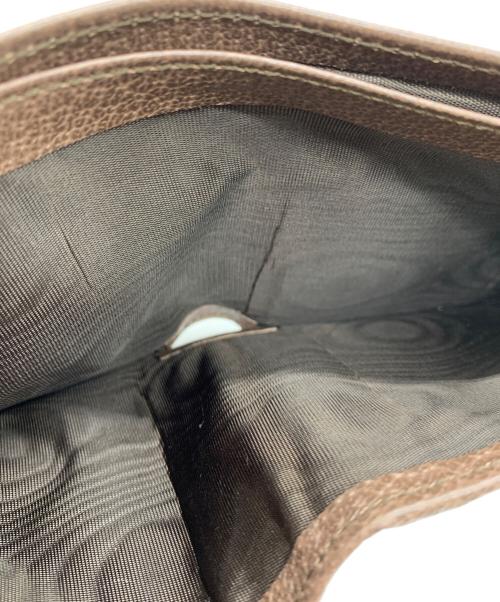 GUCCI（グッチ）GUCCI (グッチ) 2つ折り財布 ブラウンの古着・服飾アイテム