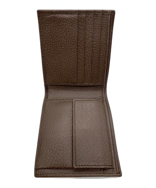 GUCCI（グッチ）GUCCI (グッチ) 2つ折り財布 ブラウンの古着・服飾アイテム