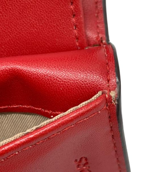 MICHAEL KORS（マイケル・コース）MICHAEL KORS (マイケル・コース) 2つ折り財布 レッドの古着・服飾アイテム