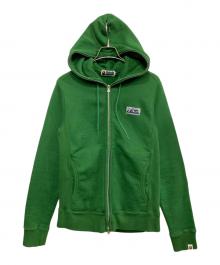 A BATHING APE（ア ベイシング エイプ）の古着「ジップパーカー」｜グリーン