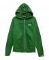 A BATHING APE（ア ベイシング エイプ）の古着「ジップパーカー」｜グリーン