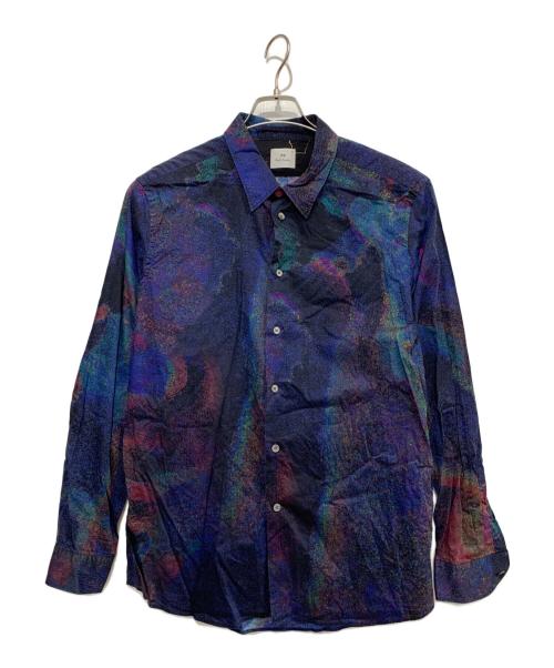 PS Paul Smith（ＰＳポールスミス）PS Paul Smith (ＰＳポールスミス) 長袖シャツ ネイビー サイズ:XLの古着・服飾アイテム