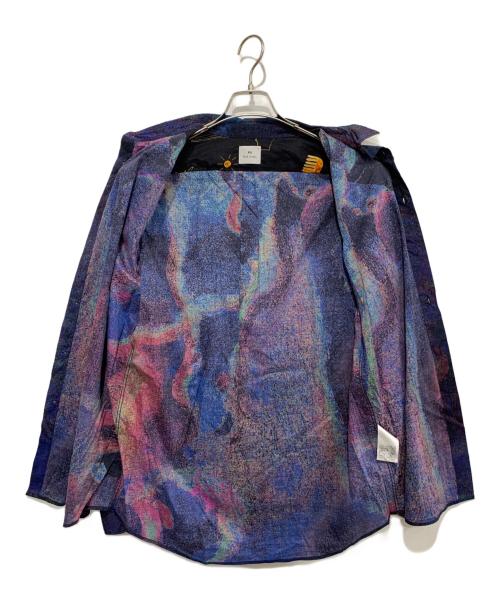 PS Paul Smith（ＰＳポールスミス）PS Paul Smith (ＰＳポールスミス) 長袖シャツ ネイビー サイズ:XLの古着・服飾アイテム