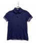 MONCLER（モンクレール）の古着「半袖ポロシャツ」｜ネイビー