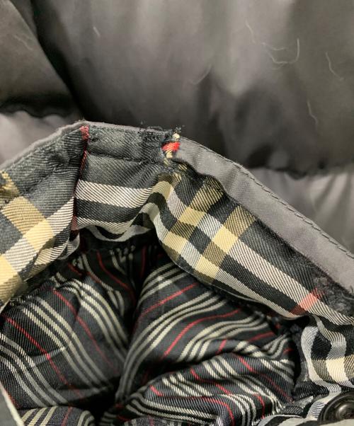 BURBERRY BLACK LABEL（バーバリーブラックレーベル）BURBERRY BLACK LABEL (バーバリーブラックレーベル) ダウンジャケット ブラック サイズ:Mの古着・服飾アイテム