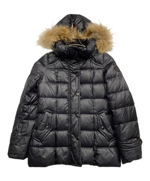 BURBERRY BLUE LABEL（バーバリーロンドンブルーレーベル）BURBERRY BLUE LABEL (バーバリーロンドンブルーレーベル) ダウンジャケット ブラック サイズ:Lの古着・服飾アイテム