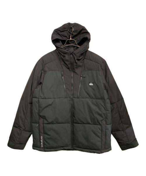 Quiksilver（クイックシルバー）Quiksilver (クイックシルバー) 中綿ジャケット グレー サイズ:Lの古着・服飾アイテム