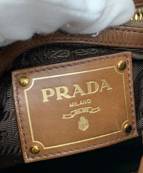 PRADA（プラダ）PRADA (プラダ) トートバッグ ブラウンの古着・服飾アイテム