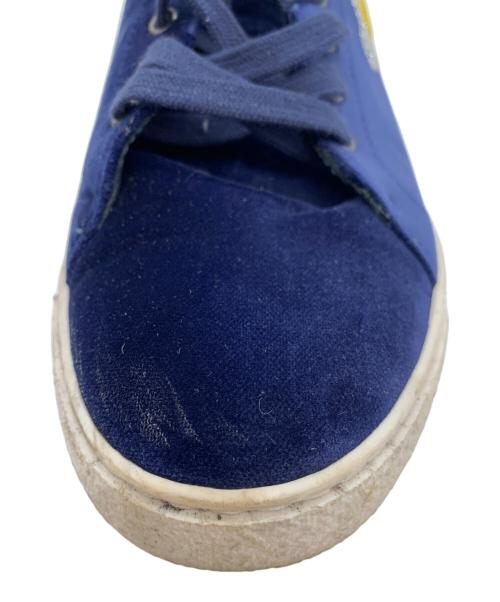 ANYA HINDMARCH（アニヤ・ハインドマーチ）ANYA HINDMARCH (アニヤ・ハインドマーチ) スニーカー ネイビー サイズ:38の古着・服飾アイテム