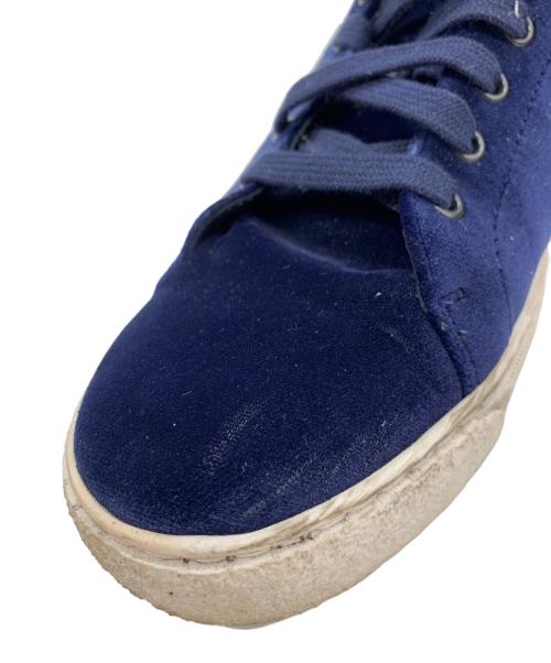 ANYA HINDMARCH（アニヤ・ハインドマーチ）ANYA HINDMARCH (アニヤ・ハインドマーチ) スニーカー ネイビー サイズ:38の古着・服飾アイテム