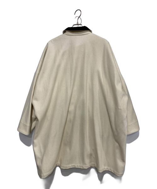 mizuiro-ind（ミズイロインド）mizuiro-ind (ミズイロインド) ハンティングジャケットコート ベージュ サイズ:-の古着・服飾アイテム