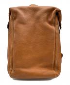 土屋鞄ツチヤカバン）の古着「ソフトミディアムバックパック」｜ブラウン