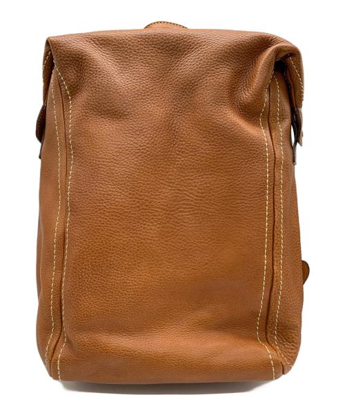 土屋鞄（ツチヤカバン）土屋鞄 (ツチヤカバン) ソフトミディアムバックパック ブラウンの古着・服飾アイテム
