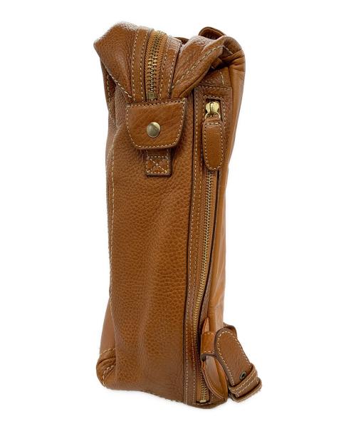 土屋鞄（ツチヤカバン）土屋鞄 (ツチヤカバン) ソフトミディアムバックパック ブラウンの古着・服飾アイテム