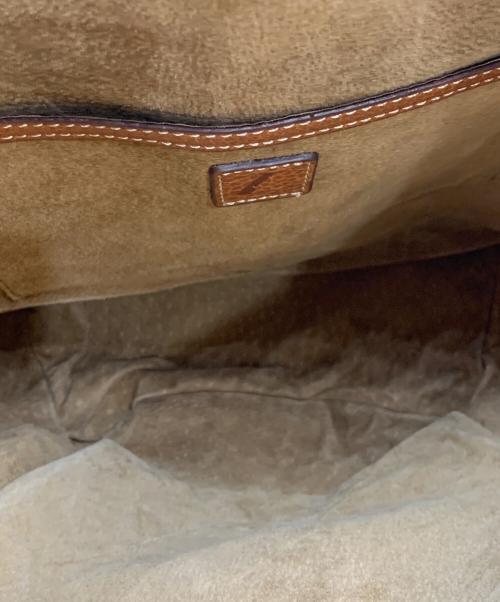 土屋鞄（ツチヤカバン）土屋鞄 (ツチヤカバン) ソフトミディアムバックパック ブラウンの古着・服飾アイテム