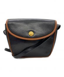 CELINE（セリーヌ）の古着「ショルダーバッグ」｜ブラック×ブラウン