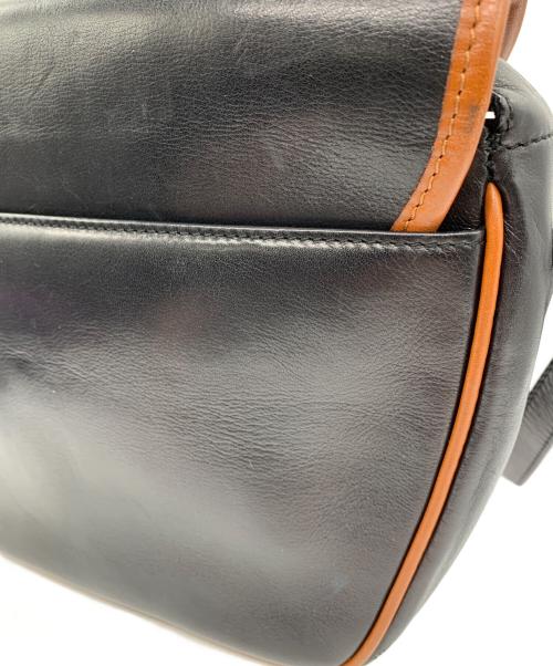 CELINE（セリーヌ）CELINE (セリーヌ) ショルダーバッグ ブラック×ブラウンの古着・服飾アイテム