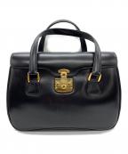 GUCCIグッチ）の古着「ハンドバッグ」｜ブラック