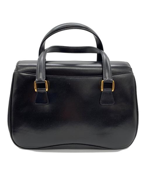 GUCCI（グッチ）GUCCI (グッチ) ハンドバッグ ブラックの古着・服飾アイテム