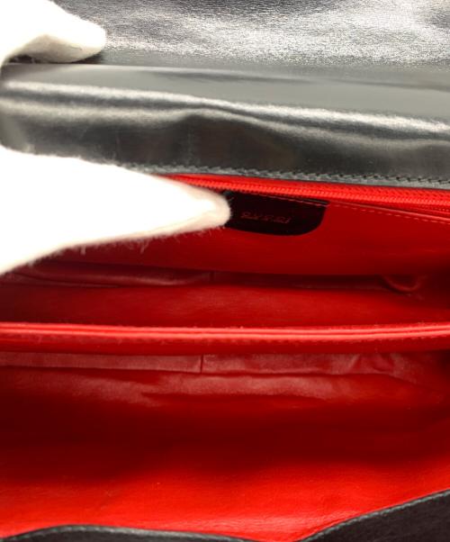 GUCCI（グッチ）GUCCI (グッチ) ハンドバッグ ブラックの古着・服飾アイテム