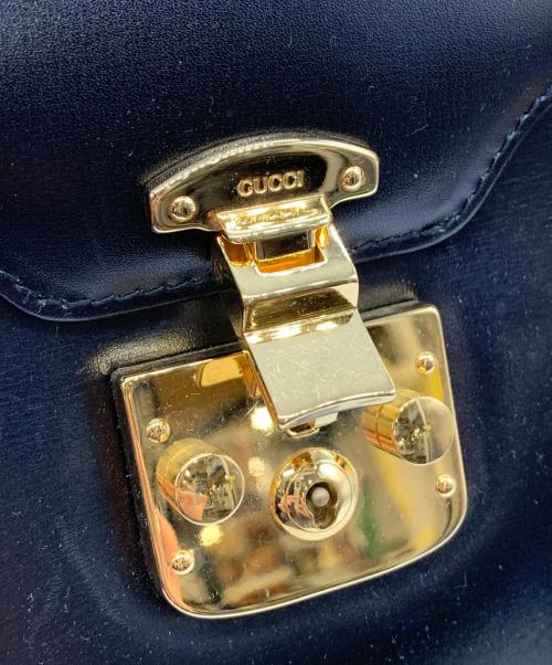 GUCCI（グッチ）GUCCI (グッチ) ハンドバッグ ブラックの古着・服飾アイテム