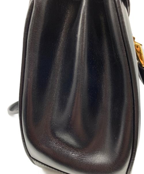 GUCCI（グッチ）GUCCI (グッチ) ハンドバッグ ブラックの古着・服飾アイテム