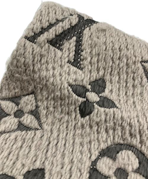 LOUIS VUITTON（ルイ ヴィトン）LOUIS VUITTON (ルイ ヴィトン) マフラー グレーの古着・服飾アイテム