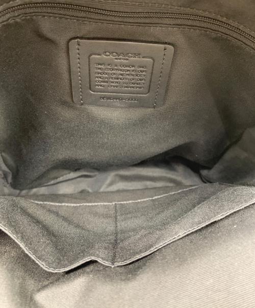 COACH（コーチ）COACH (コーチ) レザーリュック ブラックの古着・服飾アイテム