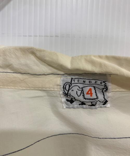 Tender（テンダー）Tender (テンダー) 長袖シャツ ベージュ サイズ:4の古着・服飾アイテム