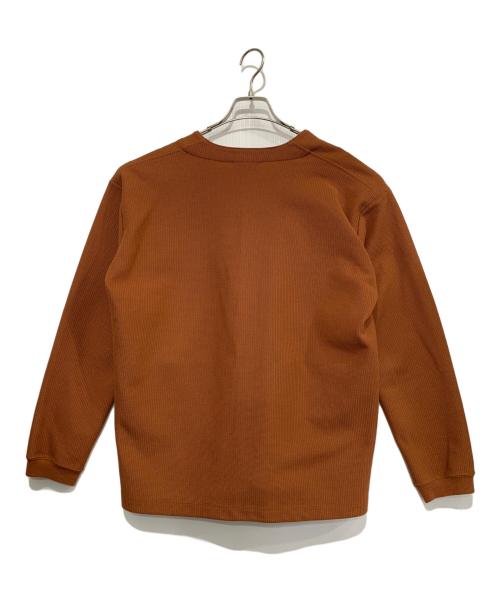 LACOSTE（ラコステ）LACOSTE (ラコステ) 1TONE CARDIGAN ブラウン サイズ:Sの古着・服飾アイテム